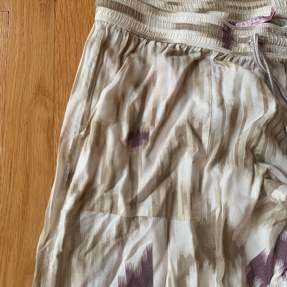 Calypso pants with straw string and tassels - Picture 4 of 5